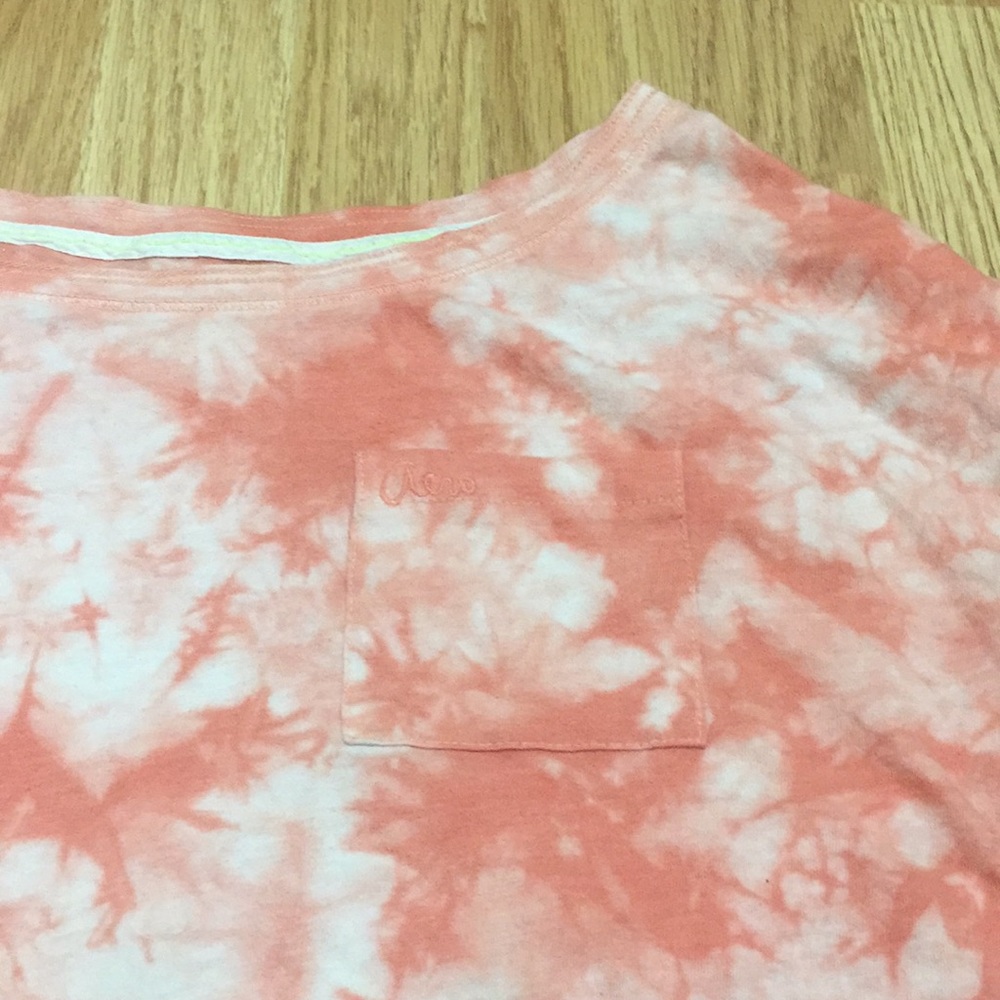 Aeropostal Orange Tye Dye crop